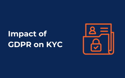 The Impact of GDPR on KYC Processes